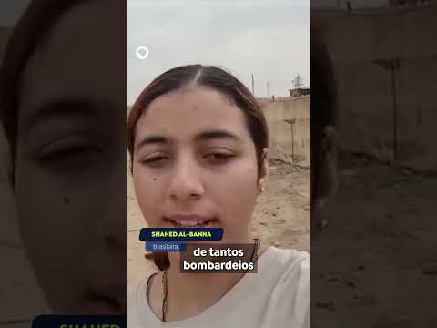 Brasileiros que estão na Faixa de Gaza relatou susto com o novo bombardeio