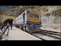 Successful Trial Run: Train Crosses Worlds Highest Chenab Rail Bridge | News9