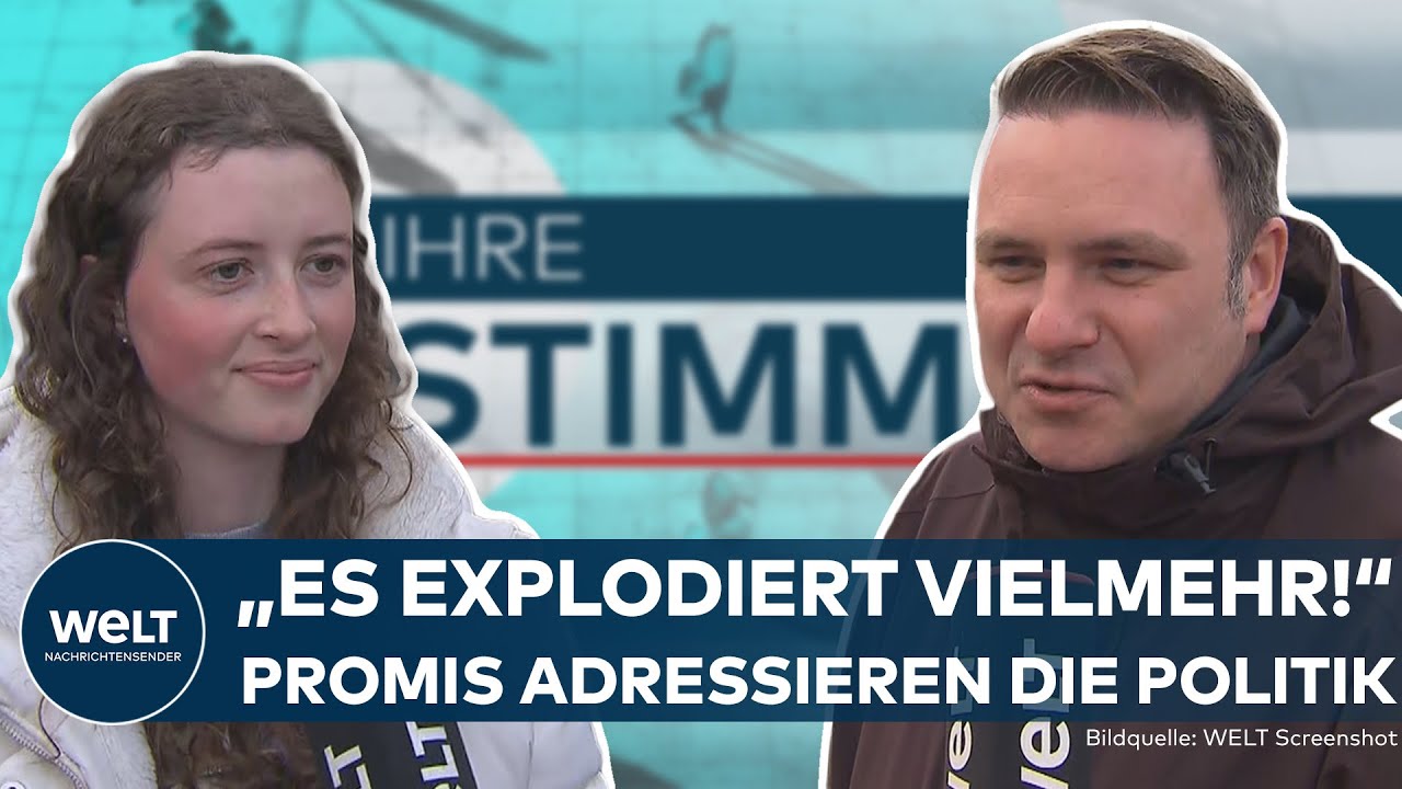 EINMISCHUNG IN DIE POLITIK: Prominente richten offene Briefe an Entscheidungsträger | Ihre Stimme