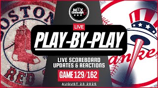 🔴LIVE Boston Red Sox vs New York Yankees - Play-By-Play & Reactions (8/23/25)