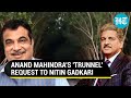 Viral: Anand Mahindra's unique 'Trunnel' suggestion to Gadkari; Netizens hail the concept