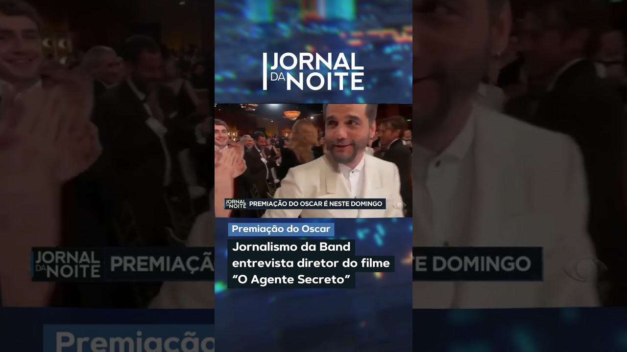 Jornalismo da Band entrevista diretor do filme “O Agente Secreto”