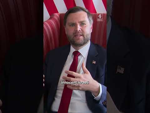 'No plans tor ecognise palesintian state' - JD Vance