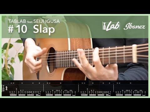 (FREE TAB & TUTORIAL) Ibanez TABLAB #10 | Slap