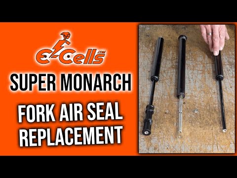 E-CELLS Super Monarch Fork Air Seal Replacement Guide