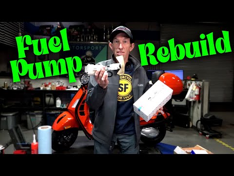 How to Rebuild a Vespa GTS EFI Fuel Pump