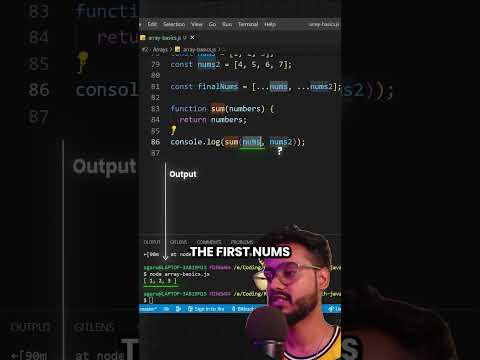 Rest Parameters in Javascript ( Interview Question )