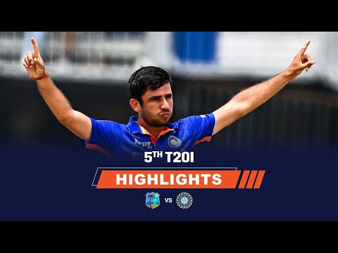 WI v IND | 5th T20I highlights | India tour of West Indies | Exclusively on FanCode