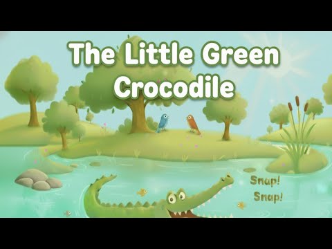 The Little Green Crocodile Song | Animal Song  | English Song | Children's Song | 어린이영어 | 유아영어 | 악어송