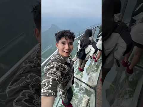 Biggest Glass Bridge on Earth #shortvideo #travel #trending #viral #subscribe #short
