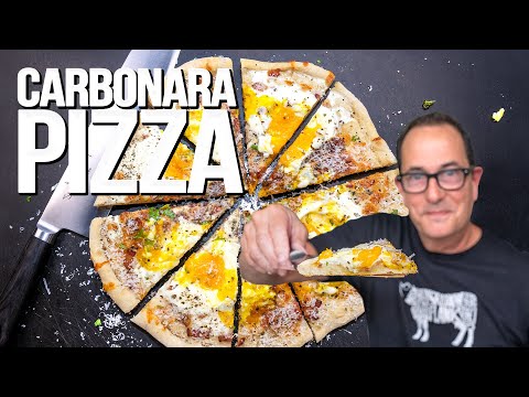 WE''RE TURNING PASTA CARBONARA INTO PIZZA! | SAM THE COOKING GUY