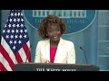LIVE: Karine Jean-Pierre holds White House briefing | 1/29/2024  - 00:00 min - News - Video