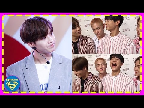SHINe e's Taemin Got Shocked at How Minho Demonstrated His Ideal Type in a Recent Interview