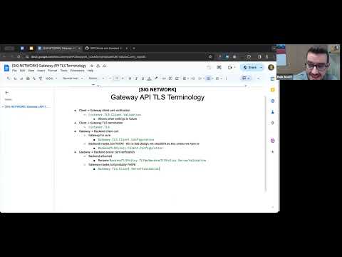 SIG Network Gateway API meeting for 20240305