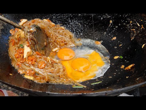 태국 길거리 웍 달인 셰프들 / Thai street wok master chefs
