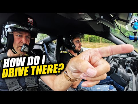 Teaching THE STIG How To Wet Lap The Nürburgring!