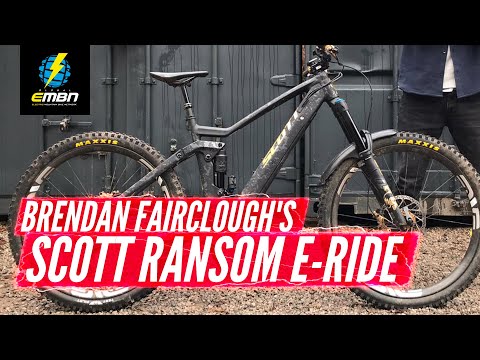 Brendan Fairclough's Custom Scott Ransom eRide | EMBN Pro Bike Check