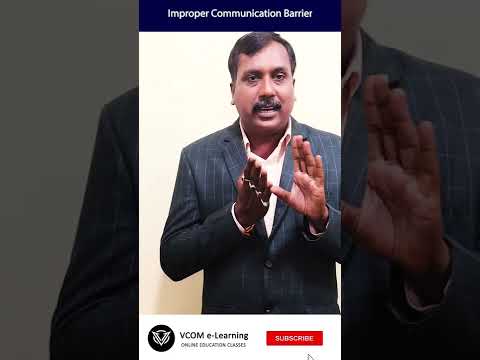 Improper Communication Barrier – #Shortvideo – #businesscommunication – #BishalSingh -Video@66