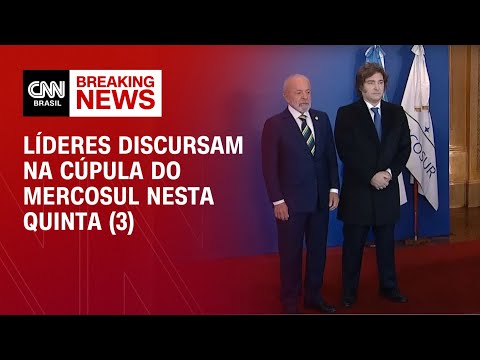 ​Líderes discursam na cúpula do Mercosul, em Buenos Aires | LIVE CNN
