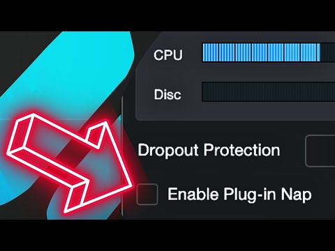 How to Reduce CPU Usage with Plug-in Nap in Studio One | PreSonus