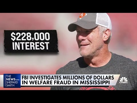 FBI questions Brett Favre in Mississippi welfare fraud case