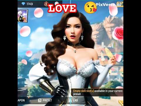 MALE INTO FEMALE AI VIDEO 😜❤️| #freefire #SHORTS