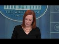 LIVE: White House briefing with Press Secretary Jen Psaki