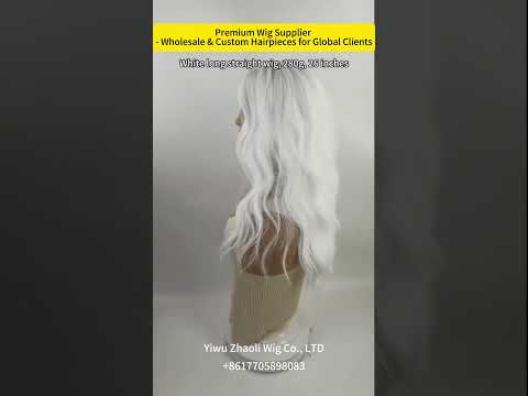 Enchanted Snow Queen ✨ Long Curly White Wig Review & Styling