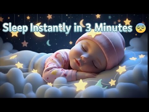 Sleep Instantly in 3 Minutes 😴 Musik Bayi Tidur Cepat • Relaxing Lullaby for Baby