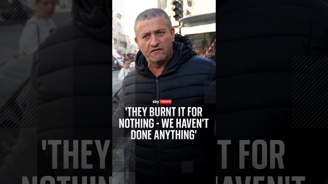 'They burnt it for nothing - we haven't done anything'
