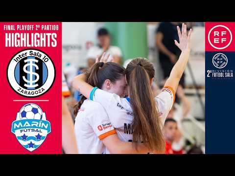 Resumen #SegundaDivisiónFSF | Wanapix Intersala 3-2 ENCE Marín Futsal | Final playoff 2o partido