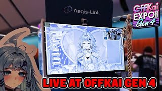 【OFFKAI GEN 4】❰❰❰ Singing at Aegis-Link's OffKai Booth! ❱❱❱ 🎮🌊 !merch