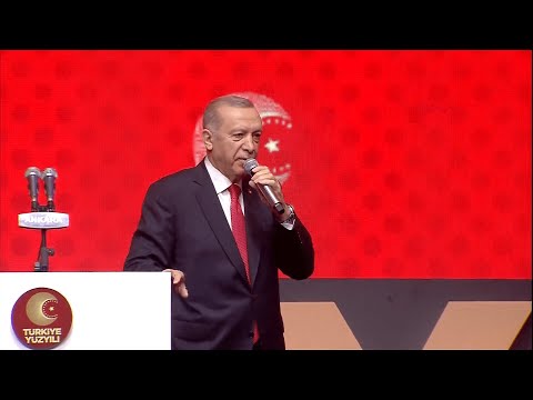 Cumhurbaşkanı Erdoğan, 'Türkiye Yüzyılı Tanıtım Toplantısı'nda konuştu