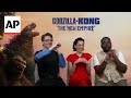 Godzilla x Kong: The New Empire cast talk green screen challenges