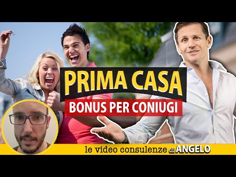 BONUS PRIMA CASA per coniugi  | Avv. Angelo Greco