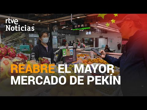 Tras el brote de COVID-19 del mes de junio ABRE el MERCADO mayorista más grande de PEKÍN | RTVE