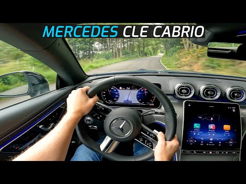 2024 MERCEDES CLE CABRIOLET POV TEST DRIVE