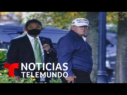 Así fue la llegada de Donald Trump a la Casa Blanca luego de conocerse que perdió la presidencia
