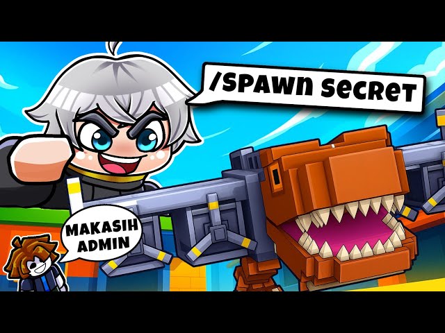 Aku Jadi ADMIN dan Kasih SECRET ke BOCIL di Steal a Brainrot