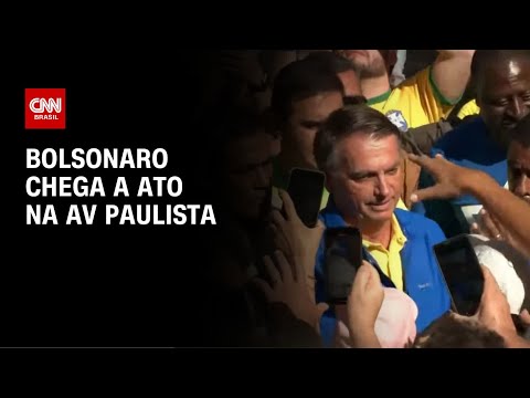 ​Bolsonaro chega a ato na Paulista ao lado de governadores e parlamentares | AGORA CNN