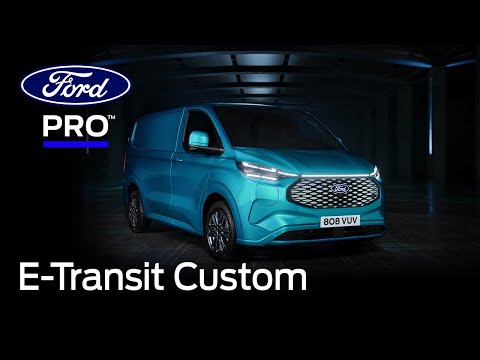 E-Transit Custom | Helelektrisk varebil | Ford Norge