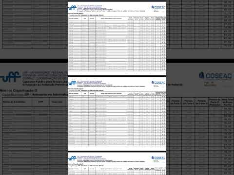 #UFF - RES. PREL. NF PROVA ESCRITA#