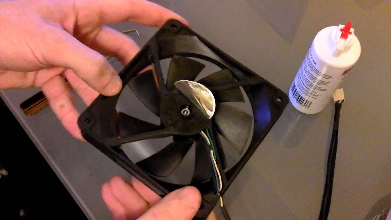 Tutorial: How to lube a Computer Fan- Revive old fans! (1080P) - YouTube