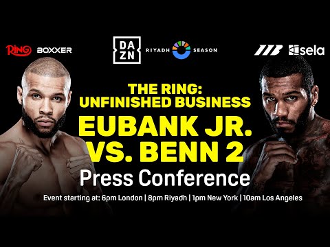 CHRIS EUBANK JR. VS. CONOR BENN 2 LAUNCH PRESS CONFERENCE LIVESTREAM