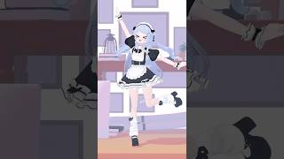 【🤍アイシテほしい🤍】ホロライブ1期生の電脳ぴゅあ推し大宣言を踊ってみた！ペイリアン#shorts #vtuber #vrchat #踊って