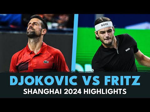 Novak Djokovic Takes On Taylor Fritz For Place In Shanghai Final 🤝 | Shanghai 2024 Highlights