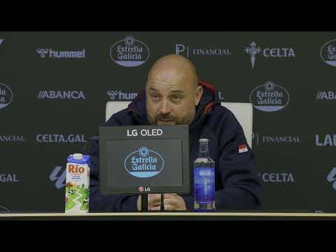CELTA vs RCD ESPANYOL | RUEDA DE PRENSA