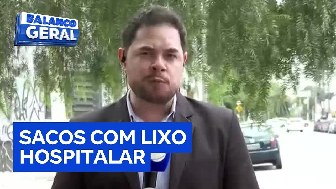 Sacos com lixo hospitalar são encontrados no meio do lixo comum em Itapecerica da Serra SP TV Online Sacos com lixo hospitalar são encontrados no meio do lixo comum em Itapecerica da Serra SP