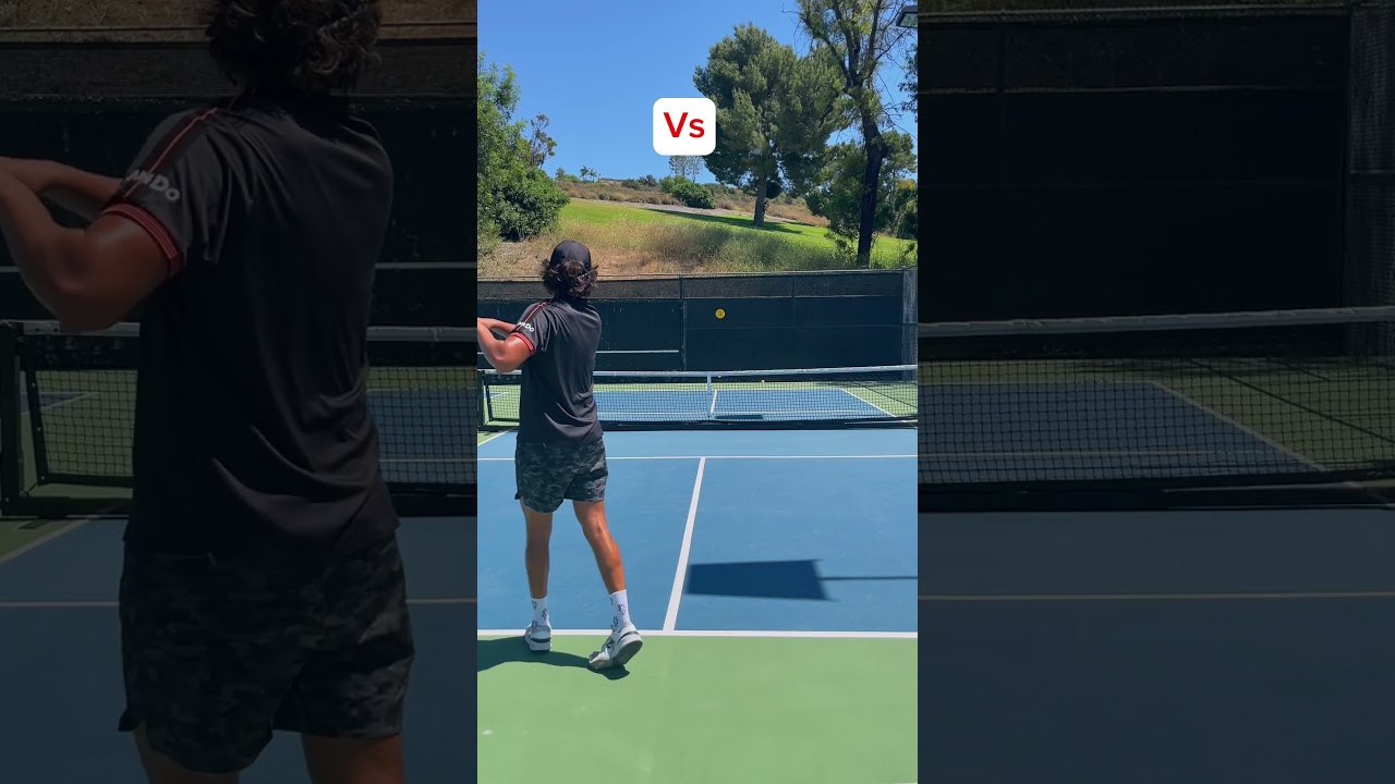 Serves in Rec vs Tournaments 🙃 #pickleball #pickleballtournament #pickleballislife