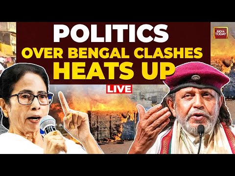 WQAF Bengal Violence LIVE Updates: Bengal Wqaf Protest News | BJP Meets DGP Alleges PFI Role